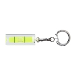 Llaveros corporativos de plástico que incluye un nivel color transparente primera vista