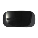 Ratón inalámbrico personalizado antibacteriano impresión a todo color color negro primera vista