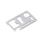 Herramienta multifunción en forma de tarjeta ToolCard color negro sexta vista