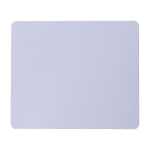 Alfombrilla de ratón de goma para imprimir a todo color color blanco segunda vista