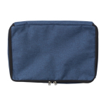 Bolsas isotérmicas personalizadas con dos compartimentos RPET IceCube color azul quinta vista