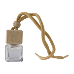 Ambientador para coche con difusor para regalo 5ml Fresh Air color madera primera vista
