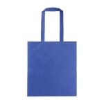 Bolsa para la compra no tejida RPET con asas largas 70 gr/m2 color azul real primera vista