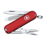 Navaja corporativa Victorinox de acero inoxidable con 7 funciones color rojo primera vista