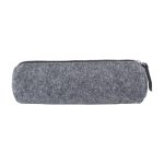 Estuches personalizados baratos de felpa en color elegante Flow color gris primera vista