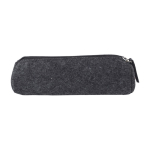 Estuches personalizados baratos de felpa en color elegante Flow color gris oscuro primera vista