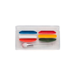 Estuche individual de pinturas para la cara con aplicador color multicolor quinta vista