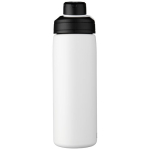 Botella CamelBak® de acero inoxidable con doble pared 600ml color blanco segunda vista frontal