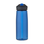Botella CamelBak® de tritán reciclado con pajita antifugas 750ml color azul real segunda vista frontal