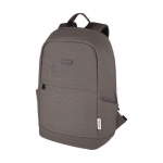 Mochila antirrobo de material reciclado para PC con bolsillos 15,6'' color gris