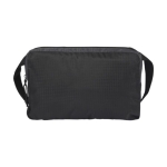 Mochila de poliéster reciclado para PC con riñonera extraíble 15'' color negro tercera vista frontal