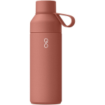 Botella termo de acero y plástico reciclado 500ml Ocean Bottle color caoba