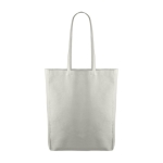 Bolsa de algodón y fibras sintéticas de asas largas 130 g/m2 color natural primera vista