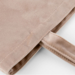 Bolsa corporativa de terciopelo con asas largas a juego 280g/m2 color natural primera vista