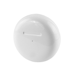 Auriculares en estuche circular con autonomía de 3 horas color blanco cuarta vista