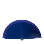 Abanico de madera lacada y poliéster en varios colores 23cm vista principal