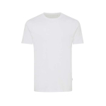 Camiseta mix algodón reciclado y orgánico casual fit 180 g/m2 Iqoniq color blanco