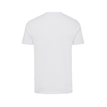 Camiseta mix algodón reciclado y orgánico casual fit 180 g/m2 Iqoniq color blanco segunda vista