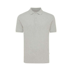 Polo de piqué regular fit de algodón eco 220 g/m2 Iqoniq Yosemite color gris