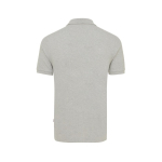 Polo de piqué regular fit de algodón eco 220 g/m2 Iqoniq Yosemite color gris segunda vista