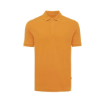 Polo de piqué regular fit de algodón eco 220 g/m2 Iqoniq Yosemite color naranja