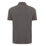 Polo de piqué regular fit de algodón eco 220 g/m2 Iqoniq Yosemite color plateado mate segunda vista
