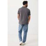Polo de piqué regular fit de algodón eco 220 g/m2 Iqoniq Yosemite color plateado mate