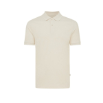 Polo de piqué regular fit de algodón eco 220 g/m2 Iqoniq Yosemite color champagne