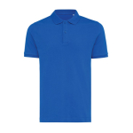 Polo de piqué regular fit de algodón eco 220 g/m2 Iqoniq Yosemite color azul real