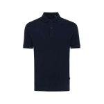 Polo de piqué regular fit de algodón eco 220 g/m2 Iqoniq Yosemite color azul marino