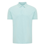 Polo de piqué regular fit de algodón eco 220 g/m2 Iqoniq Yosemite color verde menta