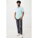 Polo de piqué regular fit de algodón eco 220 g/m2 Iqoniq Yosemite color verde menta