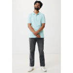 Polo de piqué regular fit de algodón eco 220 g/m2 Iqoniq Yosemite color verde menta
