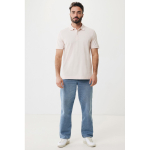 Polo de piqué regular fit de algodón eco 220 g/m2 Iqoniq Yosemite color rosa claro