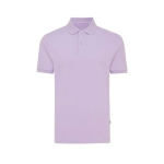 Polo de piqué regular fit de algodón eco 220 g/m2 Iqoniq Yosemite color lila