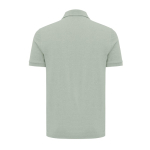 Polo de piqué regular fit de algodón eco 220 g/m2 Iqoniq Yosemite color verde oliva segunda vista