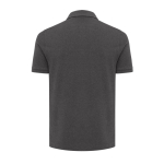 Polo de piqué regular fit de algodón eco 220 g/m2 Iqoniq Yosemite color gris topo segunda vista