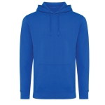 Sudadera de algodón reciclado y orgánico 340 g/m2 Iqoniq Jasper color azul real