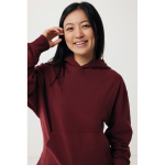Sudadera de algodón eco regular fit 340 g/m2 Iqoniq color burdeos