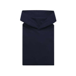 Sudadera de algodón eco regular fit 340 g/m2 Iqoniq color azul marino tercera vista