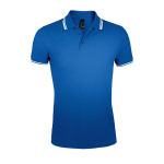 Polo bicolor de algodón para hombre 200 g/m2 SOL'S Pasadena