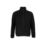Chaqueta para hombre de poliéster reciclado 280 g/m2 SOL'S Factor color negro