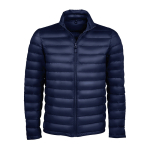 Chaqueta de sorona y poliéster reciclado para hombre SOL'S Wilson color azul marino vista lateral