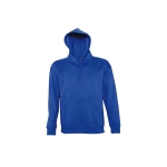 Sudadera con logo de felpa gruesa con capucha 320 g/m2 SOL'S Slam color azul real tercera vista