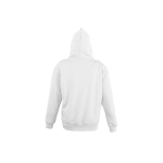 Sudadera de algodón y poliéster para niños 280 g/m2 SOL'S SLAM color blanco vista trasera