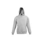 Sudadera de algodón y poliéster para niños 280 g/m2 SOL'S SLAM color gris jaspeado