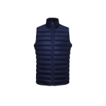 Chaleco acolchado de sorona y poliéster para hombre SOL'S Wilson BW color azul marino