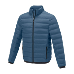 Chaqueta de plumón para hombre en poliéster 164 g/m2 Elevate Life color azul cian