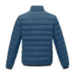 Chaqueta de plumón para hombre en poliéster 164 g/m2 Elevate Life color azul cian segunda vista trasera