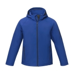 Chaqueta de poliéster para hombre 250 g/m2 Elevate Essentials color azul segunda vista frontal
